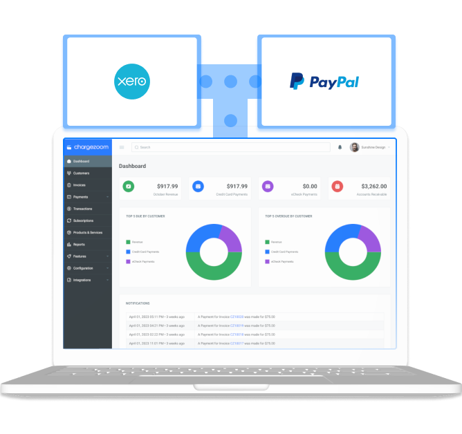 Integrate PayPal payments to Xero