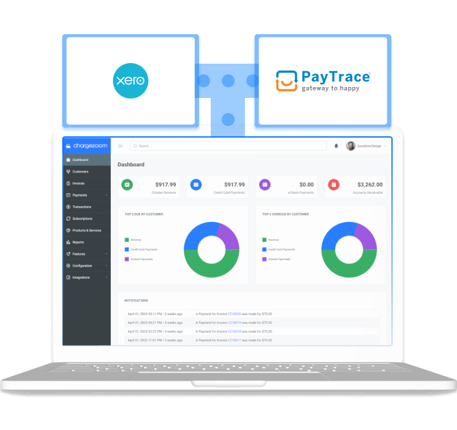 Integrate PayTrace payments to Xero