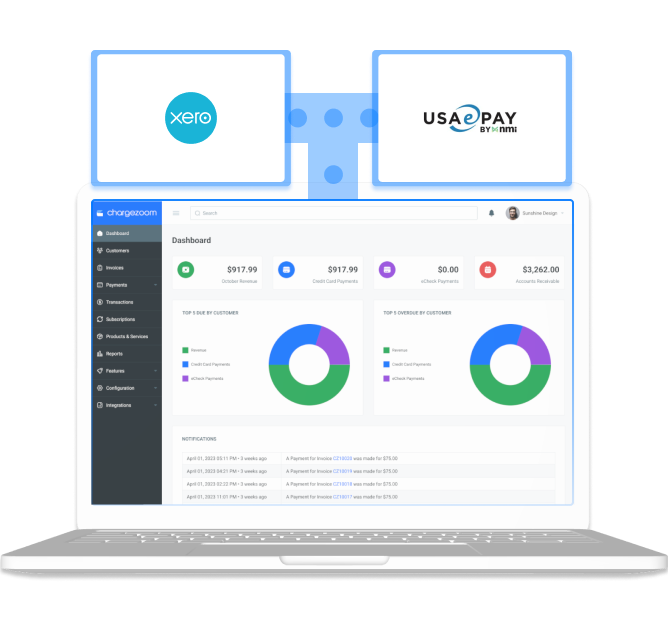 Integrate USAePay payments to Xero