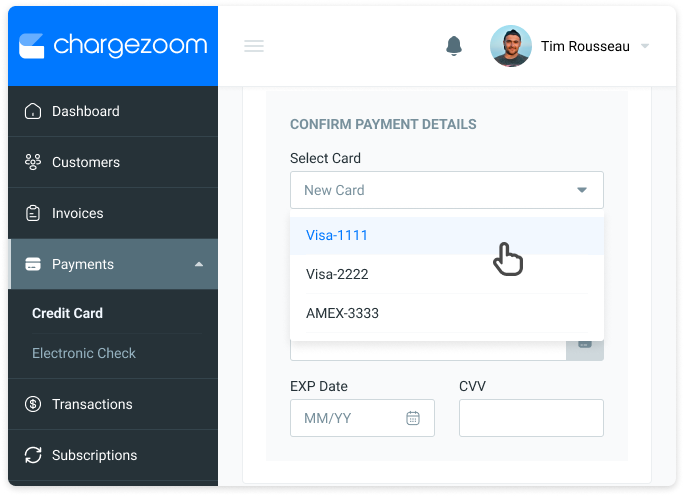 Chargezoom_Stored_PaymentQuickbook online