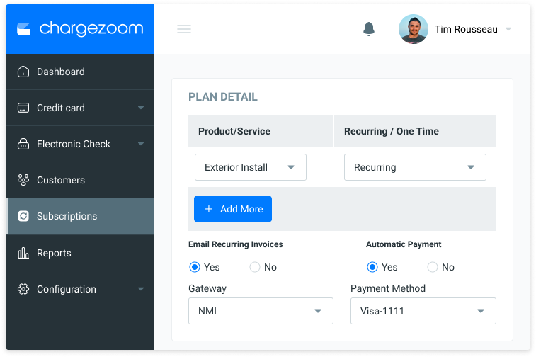 Chargezoom growth startup